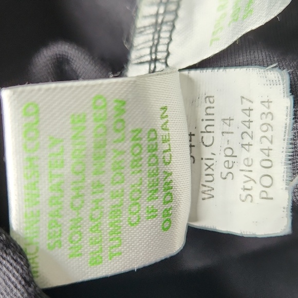 Lilly Pulitzer Raised Seam Travel Pants, black, size small - Picture 8 of 9